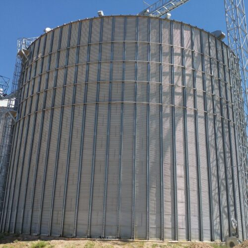 Flat bottom silos