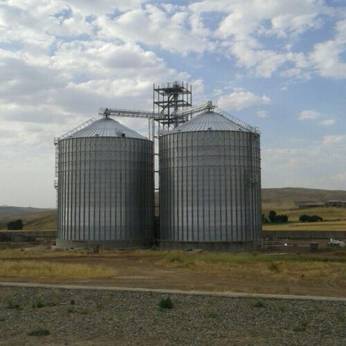 Flat bottom silos